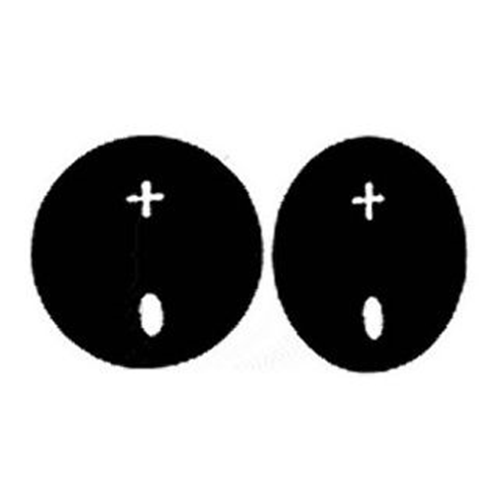 Boston Leather Shirt Protector Oval - Badges & Accessories